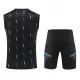 Conjunto Entrenamiento Manchester United 2022/23 Hombre Adidas (Camiseta Sin Mangas + Pantalón Corto) Adidas - camisetasfutbol
