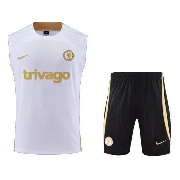 Conjunto de Entrenamiento de Fútbol Sin Mangas Chelsea 2022/23 - para Hombre - camisetasfutbol