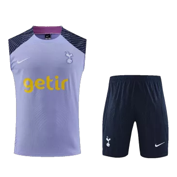 Conjunto Entrenamiento Tottenham Hotspur 2023/24 Hombre Nike (Camiseta Sin Mangas + Pantalón Corto) Nike - camisetasfutbol