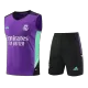 Conjunto Entrenamiento Real Madrid 2022/23 Hombre Adidas (Camiseta Sin Mangas + Pantalón Corto) Adidas - camisetasfutbol
