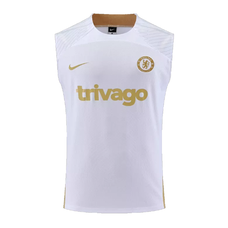 Conjunto Entrenamiento Chelsea 2023/24 Hombre (Camiseta Sin Mangas + Pantalón Corto) - camisetasfutbol