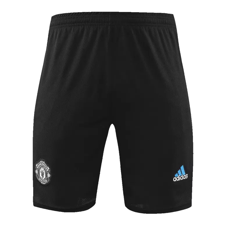 Conjunto Entrenamiento Manchester United 2022/23 Hombre (Camiseta Sin Mangas + Pantalón Corto) - camisetasfutbol