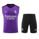 Conjunto Entrenamiento Real Madrid 2022/23 Hombre Adidas (Camiseta Sin Mangas + Pantalón Corto) Adidas - camisetasfutbol