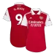 Camiseta G.JESUS #9 Arsenal 2022/23 Primera Equipación Local Mujer Adidas - Versión Replica - camisetasfutbol