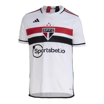 Camiseta Retro 2023/24 Sao Paulo FC Primera Equipación Local Hombre - Versión Hincha - camisetasfutbol