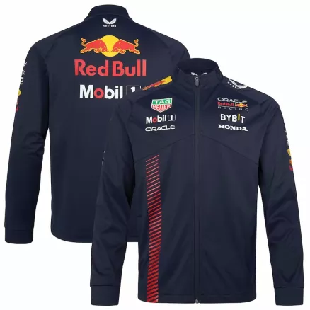 Chaqueta de Oracle Red Bull F1 Racing Team Softshell Jacket 2023 Hombre Rojo - camisetasfutbol