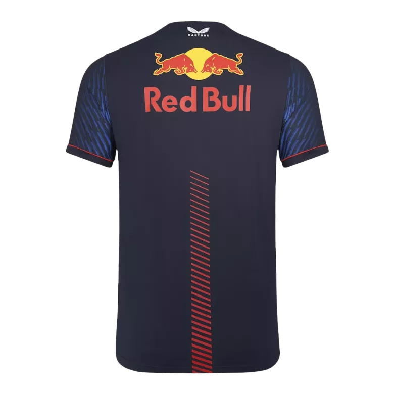 Camiseta de Oracle Red Bull F1 Racing Team Max Verstappen Driver T-Shirt 2023 Hombre Rojo - camisetasfutbol
