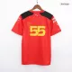 Camiseta de Scuderia Ferrari F1 Racing Team Carlos Sainz #55 T-Shirt 2023 Hombre - camisetasfutbol