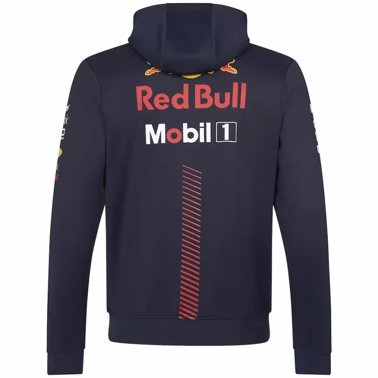 Chaqueta con Capucha de Oracle Red Bull F1 Racing Team Hoodie 2023 Hombre Rojo - camisetasfutbol