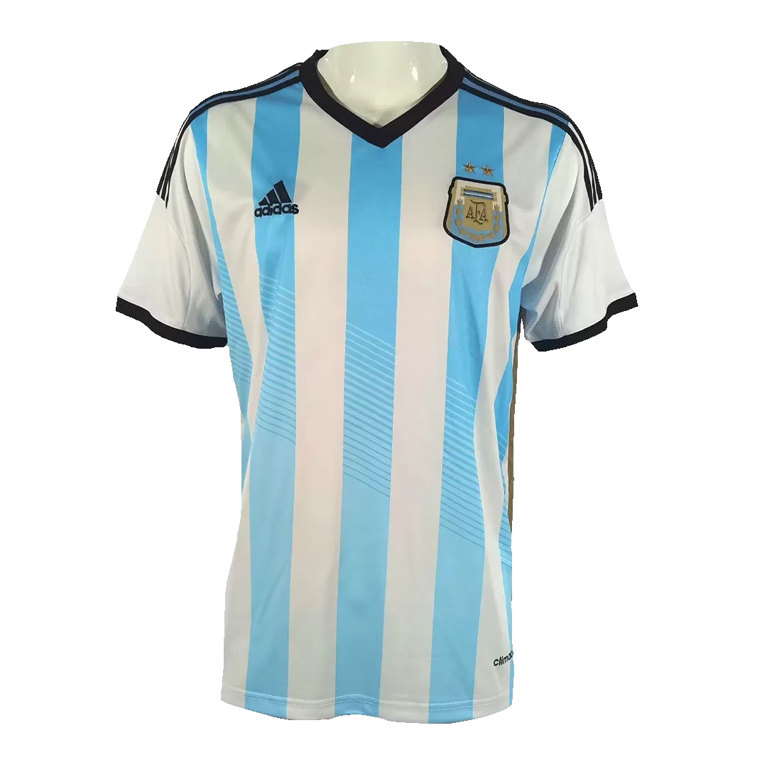 Camiseta Retro 2014/15 Argentina Primera Local Hombre Adidas - Versión Replica | CamisetasFutbol.cn