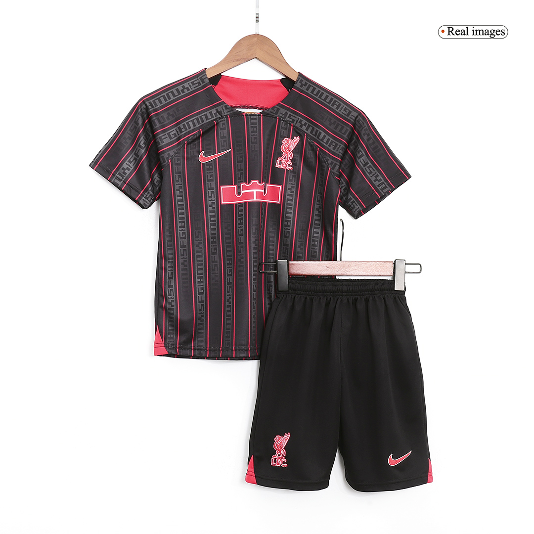 Camiseta de Entrenamiento Liverpool 2022-2023 Sin Mangas Negro
