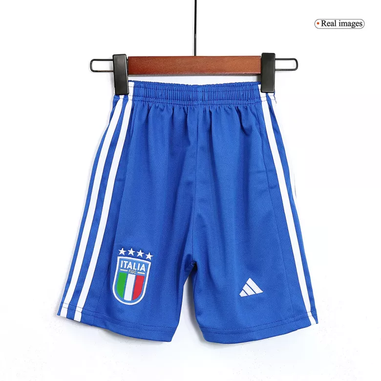 Miniconjunto Italia 2023/24 Primera Equipación Local Niño (Camiseta + Pantalón Corto) - camisetasfutbol