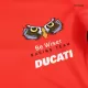 Camiseta de Ducati Lenovo Team Racing T Shirt - Red Hombre Negro - camisetasfutbol