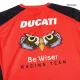 Camiseta de Ducati Lenovo Team Racing T Shirt - Red Hombre Negro - camisetasfutbol