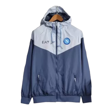 Chaqueta de Rompeviento Napoli 2023/24 Hombre EA7 - camisetasfutbol