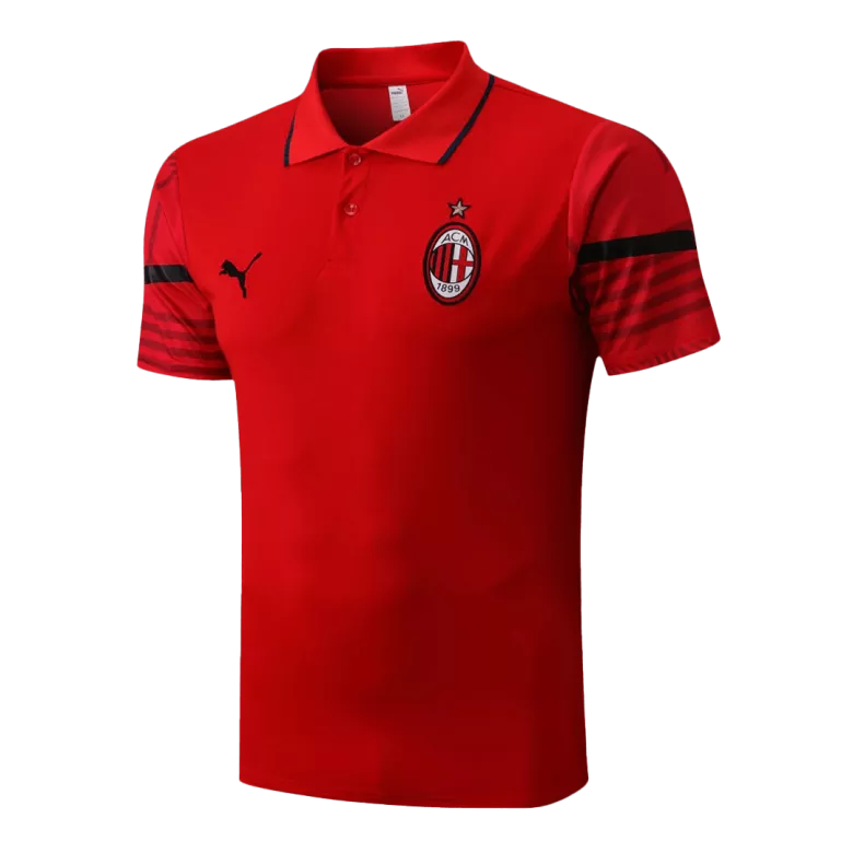 Camiseta Tipo Polo
 AC Milan 2022/23 Hombre - camisetasfutbol