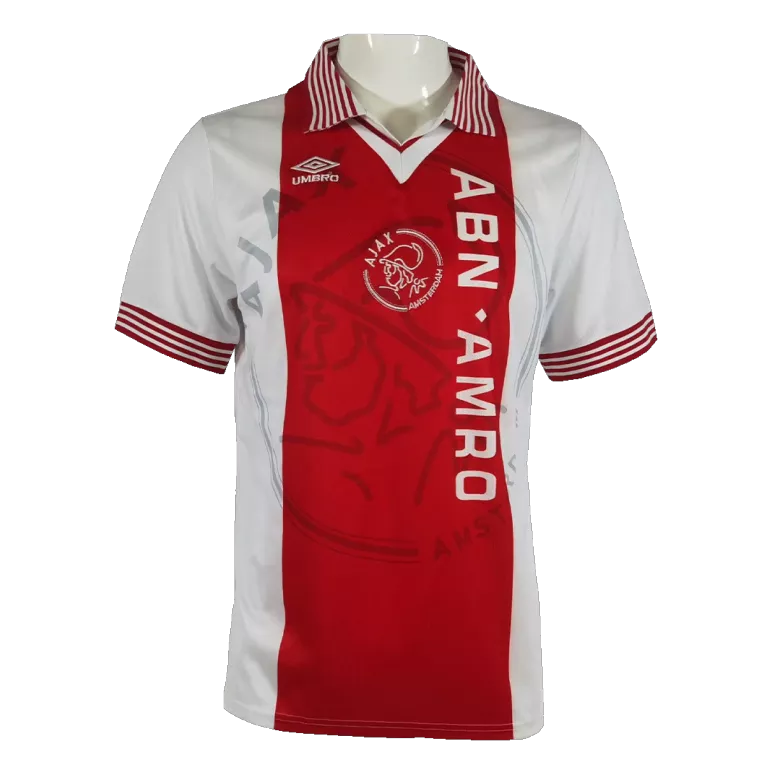 Camiseta Retro 1995/96 Ajax Primera Equipación Local Hombre - Versión Hincha - camisetasfutbol