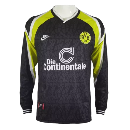 Camiseta Retro 1995/96 Borussia Dortmund Segunda Equipación Visitante Manga Larga Hombre - Versión Hincha - camisetasfutbol