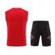Conjunto Entrenamiento Bayern Munich 2023/24 Hombre Adidas (Camiseta Sin Mangas + Pantalón Corto) Adidas - camisetasfutbol