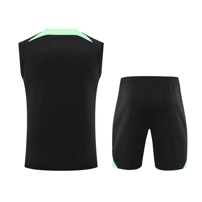 Conjunto Entrenamiento Liverpool 2023/24 Hombre (Camiseta Sin Mangas + Pantalón Corto) - camisetasfutbol