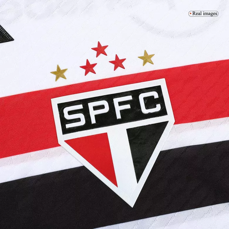 Camiseta Auténtica Sao Paulo FC 2023/24 Primera Equipación Local Hombre - Versión Jugador - camisetasfutbol