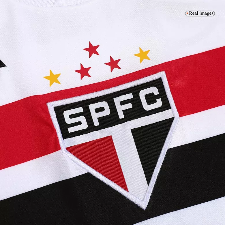 Camiseta Retro 2023/24 Sao Paulo FC Primera Equipación Local Hombre - Versión Hincha - camisetasfutbol