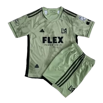 Miniconjunto Los Angeles FC 2023 Segunda Equipación Visitante Niño (Camiseta + Pantalón Corto) - camisetasfutbol
