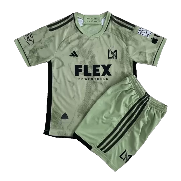 Camiseta Auténtica Los Angeles FC 2023 Segunda Equipación Visitante Hombre  Adidas - Versión Jugador