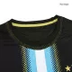 Camiseta Auténtica MESSI #10 Argentina 2022 Golden Bisht Especial Hombre Adidas - Versión Jugador - camisetasfutbol