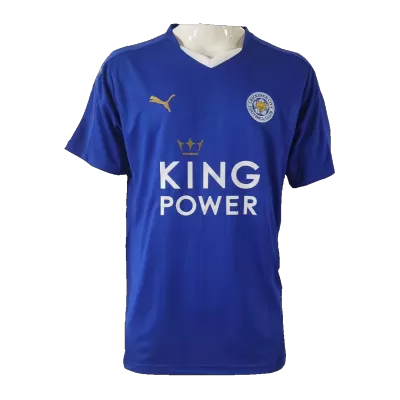 Camiseta Leicester City 2015/16 Primera Equipación Local Hombre - Versión Hincha - camisetasfutbol