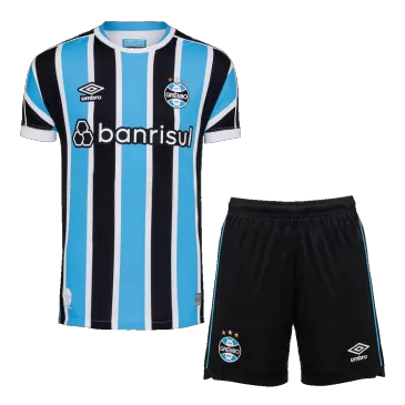 Conjunto Grêmio FBPA 2023/24 Primera Equipación Local Hombre (Camiseta + Pantalón Corto) Umbro - camisetasfutbol