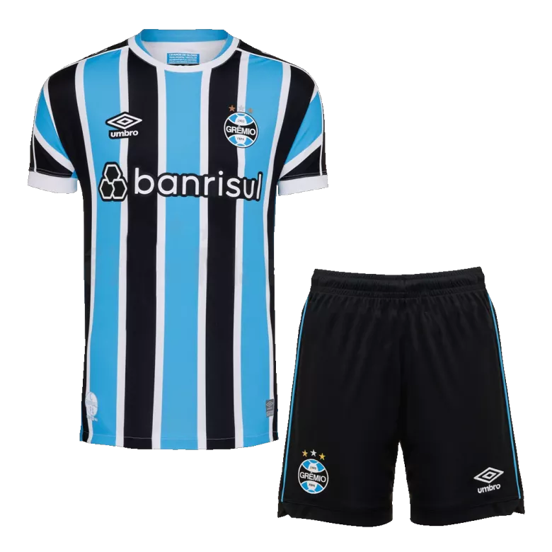 Conjunto Grêmio FBPA 2023/24 Primera Equipación Local Hombre (Camiseta + Pantalón Corto) - camisetasfutbol