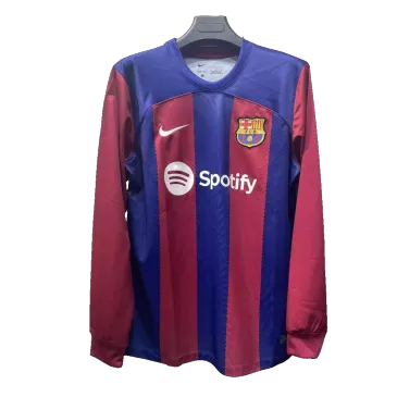 Camiseta Manga Larga Barcelona 2023/24 Primera Equipación Local Hombre Nike - Versión Replica - camisetasfutbol