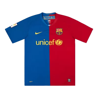 Camiseta Retro 2008/09 Barcelona Primera Equipación Local Hombre - Versión Hincha - camisetasfutbol