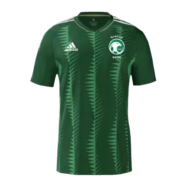 Camiseta Saudi Arabia 2023 Primera Equipación Local Hombre Adidas - Versión Replica - camisetasfutbol