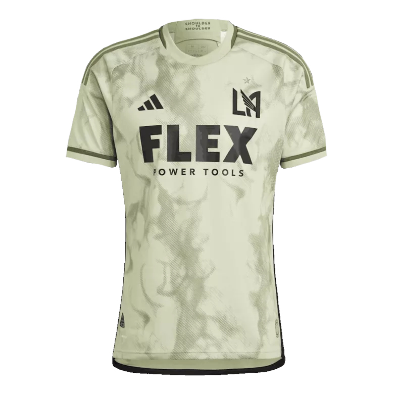 Camiseta Auténtica Los Angeles FC 2023 Segunda Equipación Visitante Hombre  Adidas - Versión Jugador