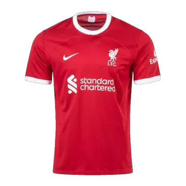 Camiseta Liverpool 2023/24 Primera Equipación Local Hombre Nike - Versión Replica - camisetasfutbol