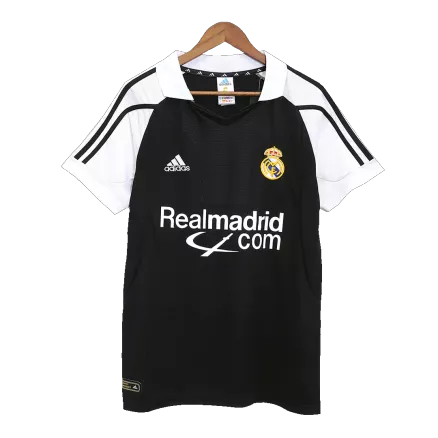 Camiseta Retro 2001/02 Real Madrid Segunda Equipación Visitante Hombre - Versión Hincha - camisetasfutbol