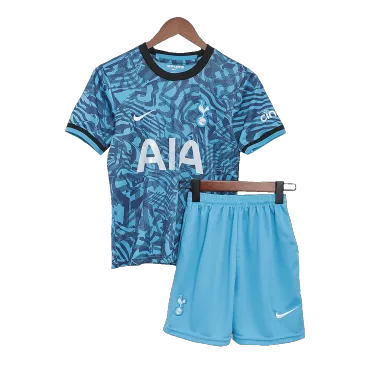 Miniconjunto Tottenham Hotspur 2022/23 Tercera Equipación Niño (Camiseta + Pantalón Corto) Nike - camisetasfutbol