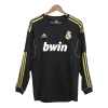 Camiseta Retro 2011/12 Real Madrid Segunda Equipación Visitante Manga Larga Hombre - Versión Hincha - camisetasfutbol