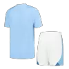 Conjunto Manchester City 2023/24 Primera Equipación Local Hombre (Camiseta + Pantalón Corto) - camisetasfutbol