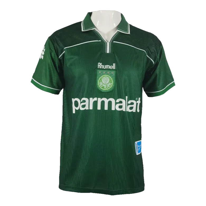 Camiseta Retro 1999 SE Palmeiras Primera Equipación Local Hombre - Versión Hincha - camisetasfutbol