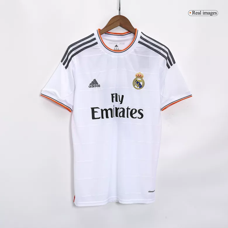 Camiseta Retro 2013/14 Real Madrid Primera Equipación Local Hombre - Versión Hincha - camisetasfutbol