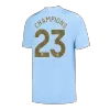 Camiseta CHAMPIONS #23 Manchester City 2023/24 Primera Equipación Local Hombre - Versión Hincha - camisetasfutbol