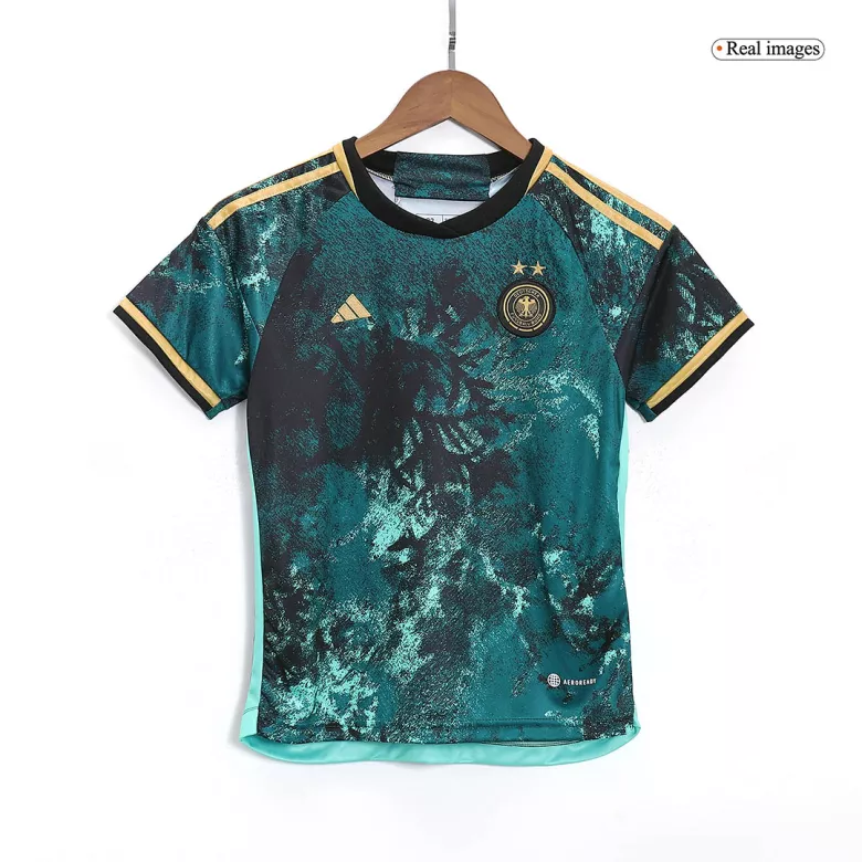 Miniconjunto Alemania 2023 Segunda Equipación Visitante Copa Mundial Femenina Copa del Mundo Niño (Camiseta + Pantalón Corto) - camisetasfutbol