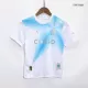 Miniconjunto Marseille 2022/23 Cuarta Equipación Niño (Camiseta + Pantalón Corto) Puma - camisetasfutbol