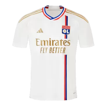 Camiseta Olympique Lyonnais 2023/24 Primera Equipación Local Hombre Adidas - Versión Replica - camisetasfutbol