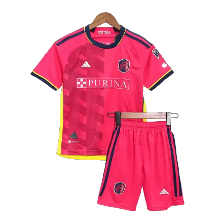 Miniconjunto St. Louis City SC 2023 Primera Equipación Local Niño (Camiseta + Pantalón Corto) - camisetasfutbol