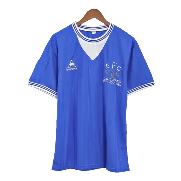 Camiseta Retro 1985 Everton Primera Equipación Local Hombre Adidas - Versión Replica - camisetasfutbol