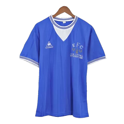 Camiseta Retro 1985 Everton Primera Equipación Local Hombre - Versión Hincha - camisetasfutbol